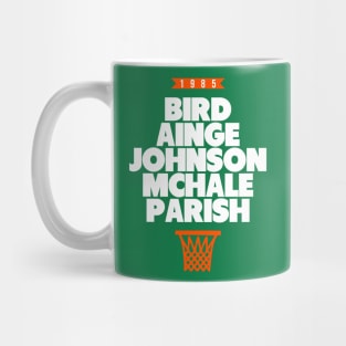 Boston Basketball 1985 Throwback Mug